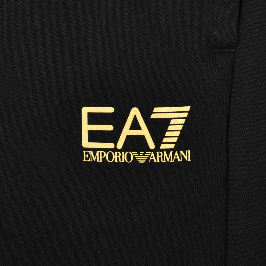 EA7 Emporio Armani Logo Tracksuit Black | Mainline Menswear